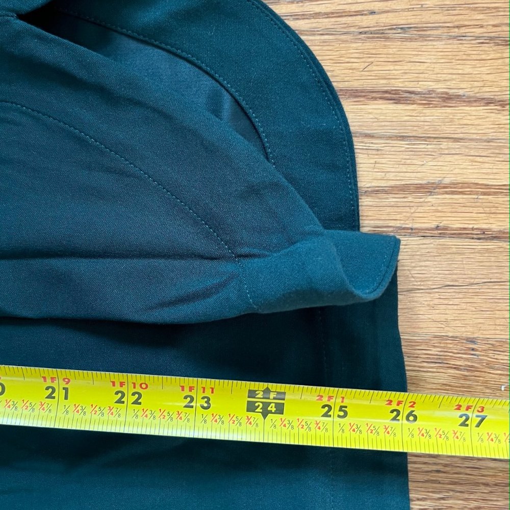 SOLD Universal Standard Green Viscose Sleeveless Tunic Shirt Women's Size Small - Picture 4 of 6